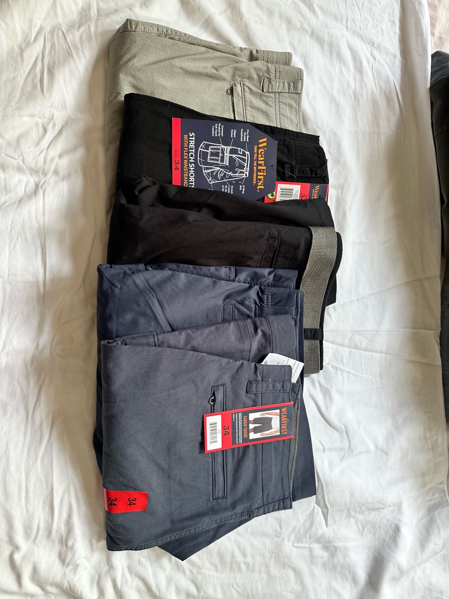 Wear first shorts various styles size 36