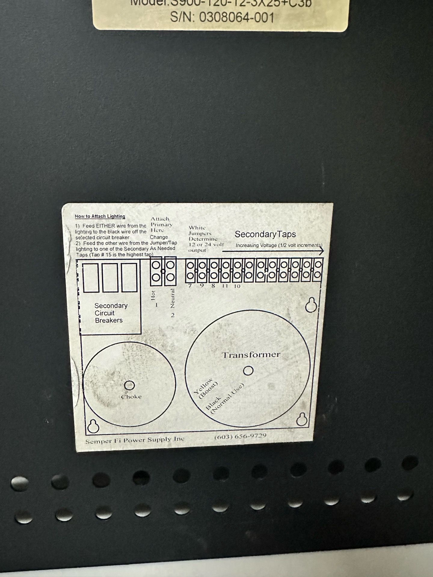 Semper-Fi S900 Toroidal Landscape Lighting Power Supply - photo 3