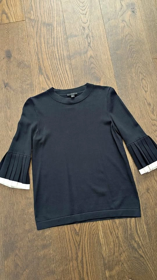 COS Pleated Sleeves Knit Top - XS - photo 2