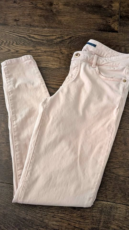 Massimo Dutti blush pink Skinny Jeans- US6