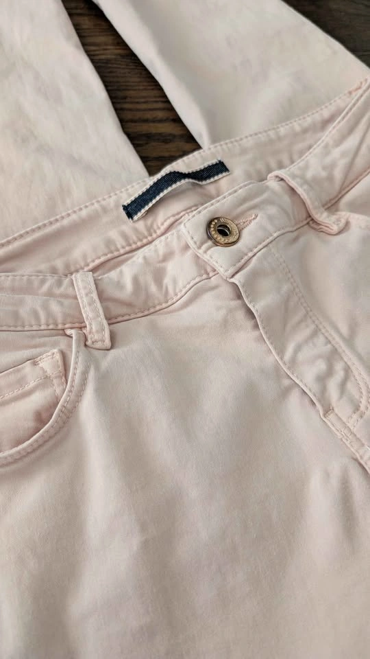 Massimo Dutti blush pink Skinny Jeans- US6 - photo 3