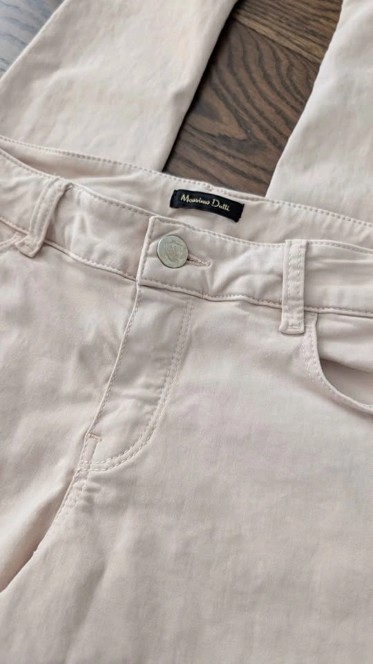 Massimo Dutti Beige skinny jeans - US6 - photo 2