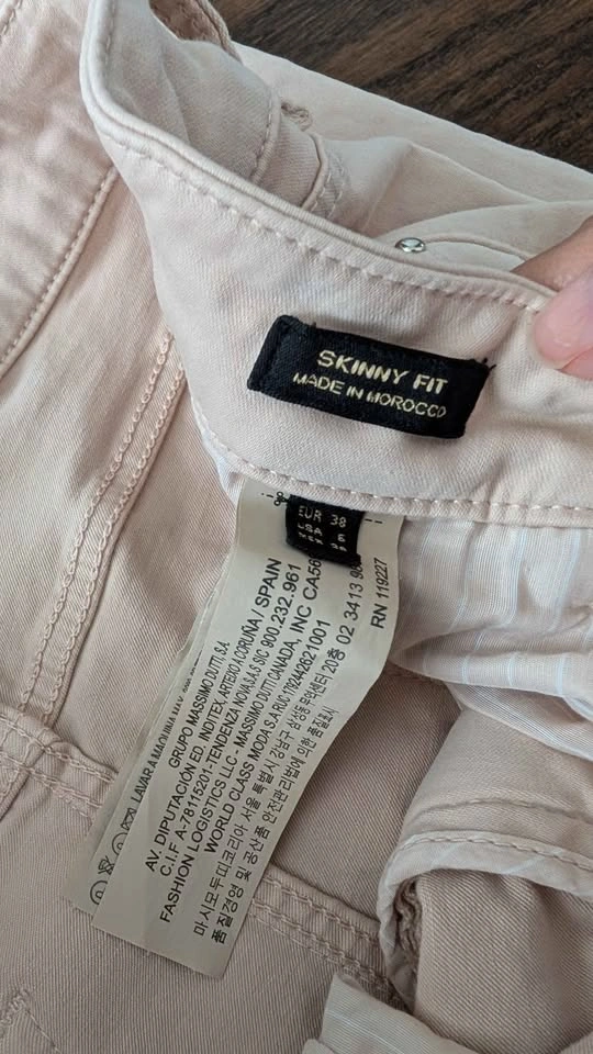 Massimo Dutti Beige skinny jeans - US6 - photo 4