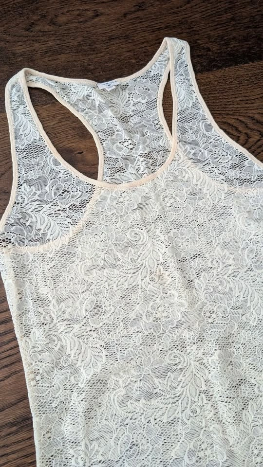 NEW Aritzia Wilfred Long Lace Tank Top - Small - photo 2