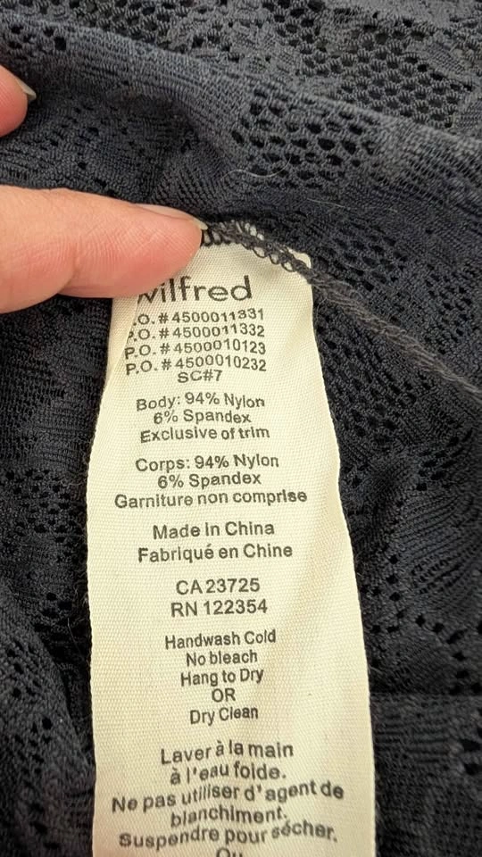 NEW Aritzia Wilfred Long Lace Tank Top - XXS - photo 4