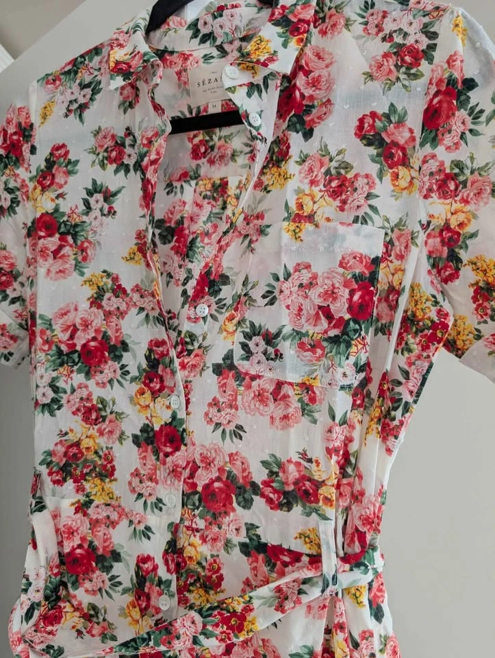 NWOT Sézane Adele Floral Dress - photo 3