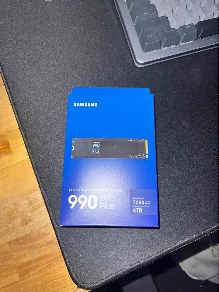 Samsung SSD 990 EVO Plus 4TB, PCIe Gen 4x4