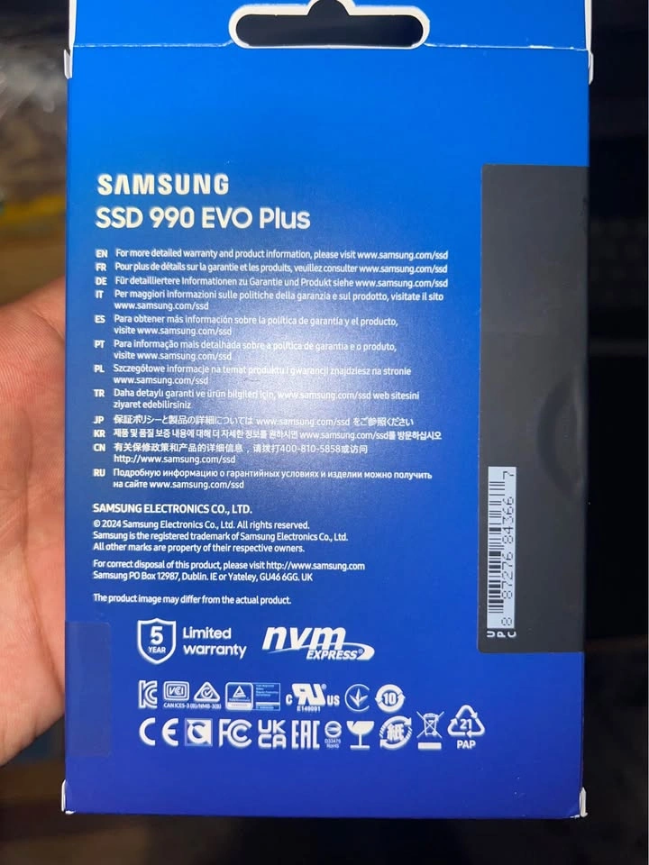 Samsung SSD 990 EVO Plus 4TB, PCIe Gen 4x4 - photo 4