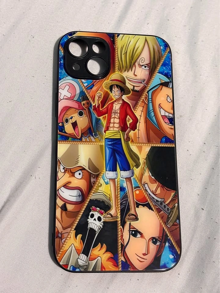 Iphone 15 plus case One Piece Luffy and the crew members