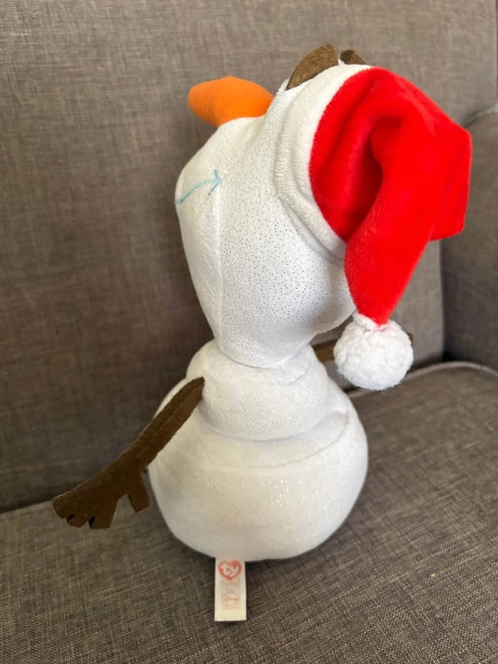 Ty Sparkle Disney Frozen Olaf Beanie Baby - photo 3