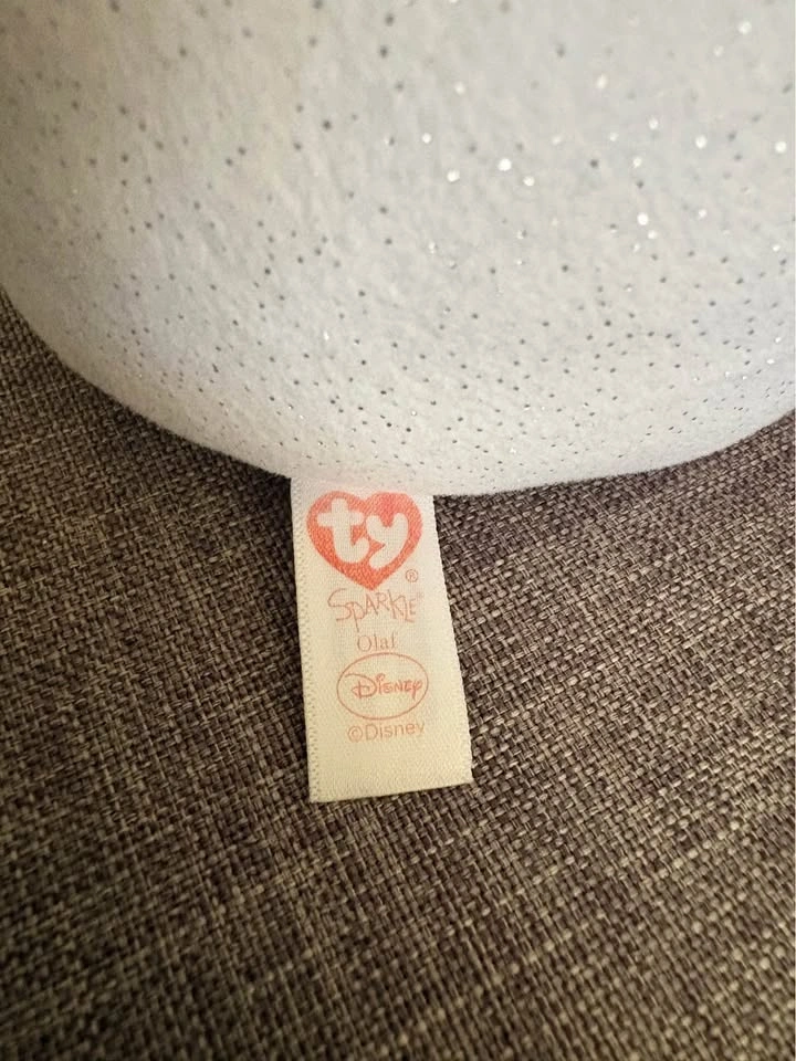 Ty Sparkle Disney Frozen Olaf Beanie Baby - photo 5