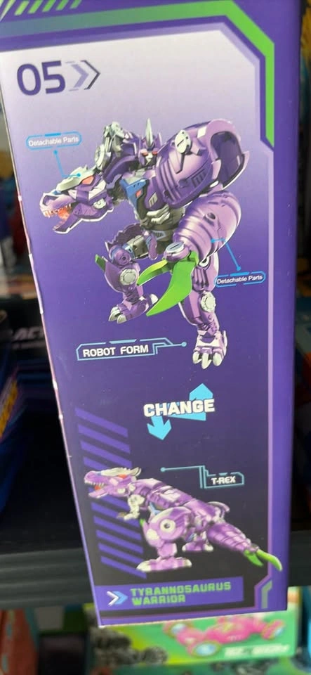 Tyrannosaurus Warrior Transforming Robot Toy - photo 2