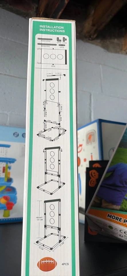 COOLFOX Football Target Toss Game for Kids - photo 2