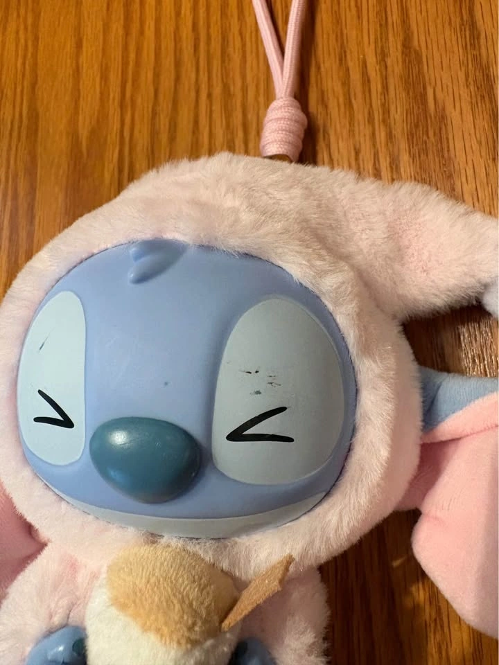 MINISO X Disney: Stitch "Eat Something Before Sleep" Plush Keych - photo 4