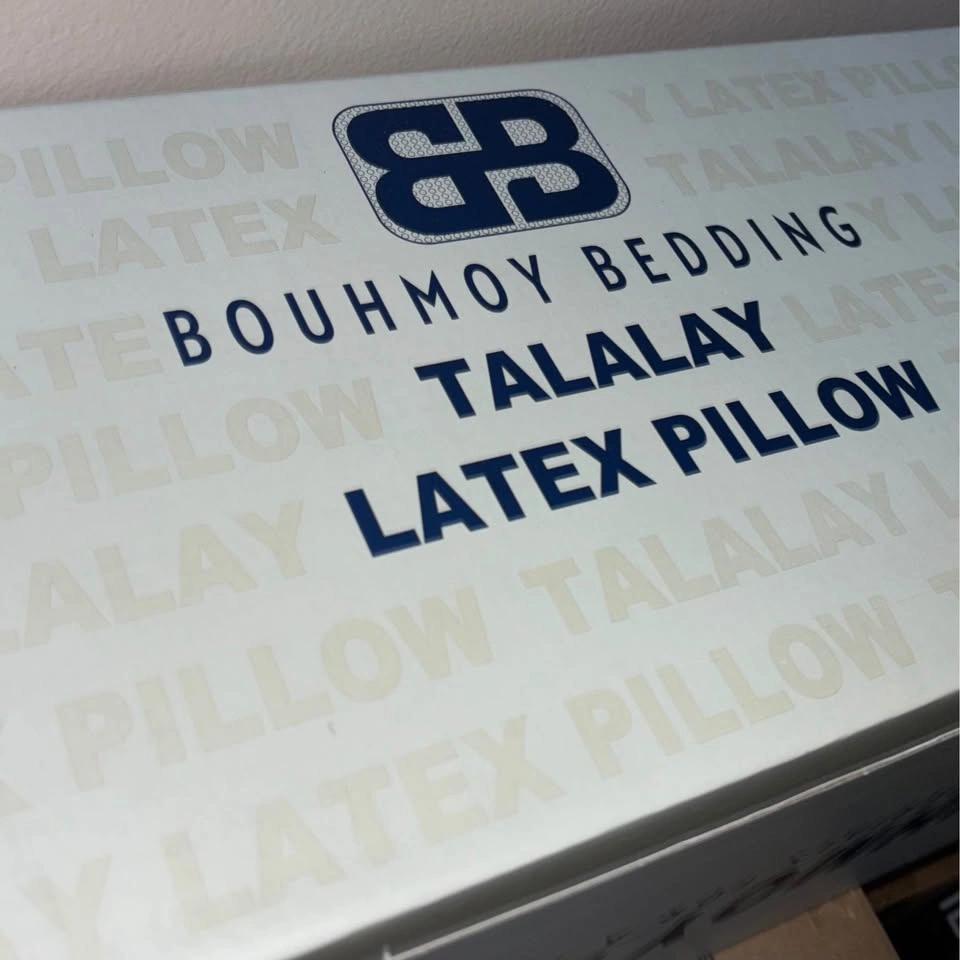 Brand New Talalay 100% Natural Latex Pillow with Cotton Cover - photo 2