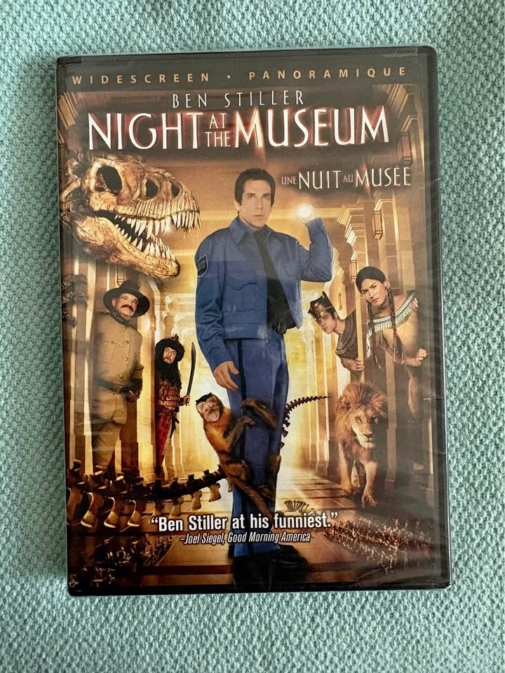 NEW Night at the Museum DVD