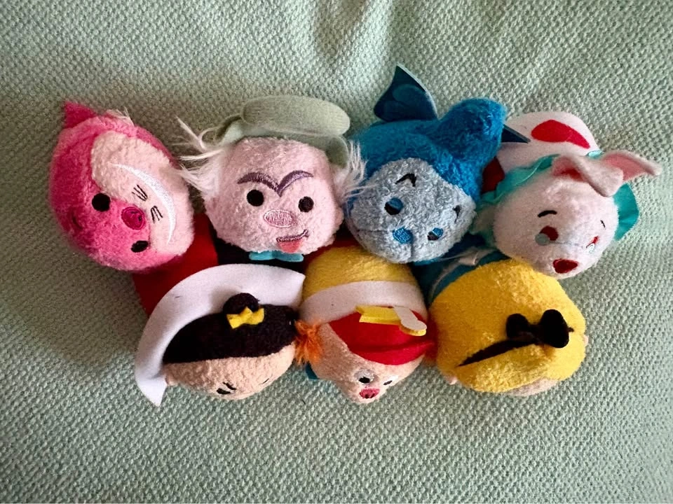 Disney Tsum Tsum Alice in Wonderland Plush Set of Seven - photo 2