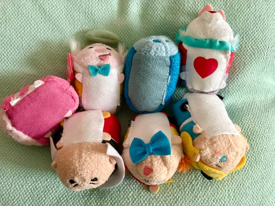 Disney Tsum Tsum Alice in Wonderland Plush Set of Seven - photo 3