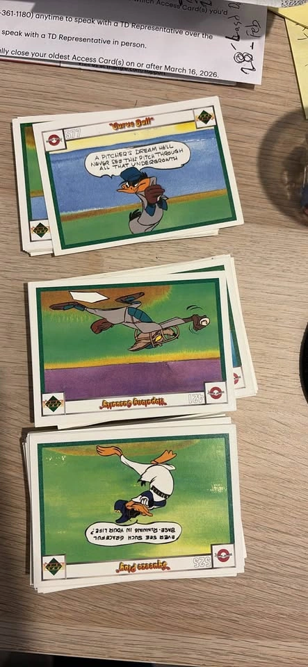 1990 Upper Deck Looney Tunes Comic Ball Cards - photo 2
