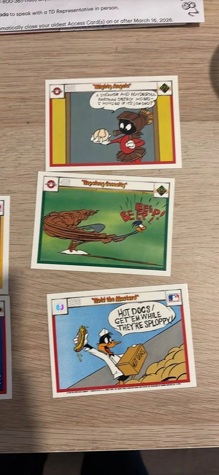 1990 Upper Deck Looney Tunes Comic Ball Cards - photo 4