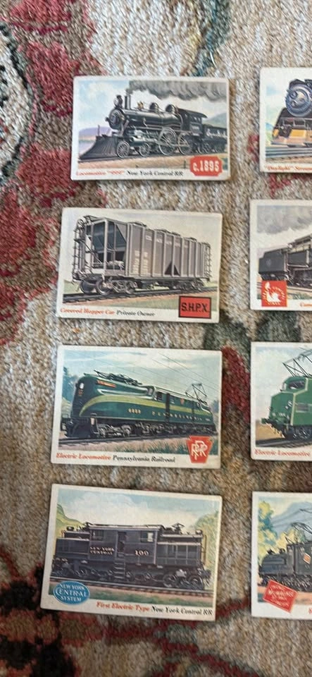 1955 Topps Rails & Sails trading card set - photo 2