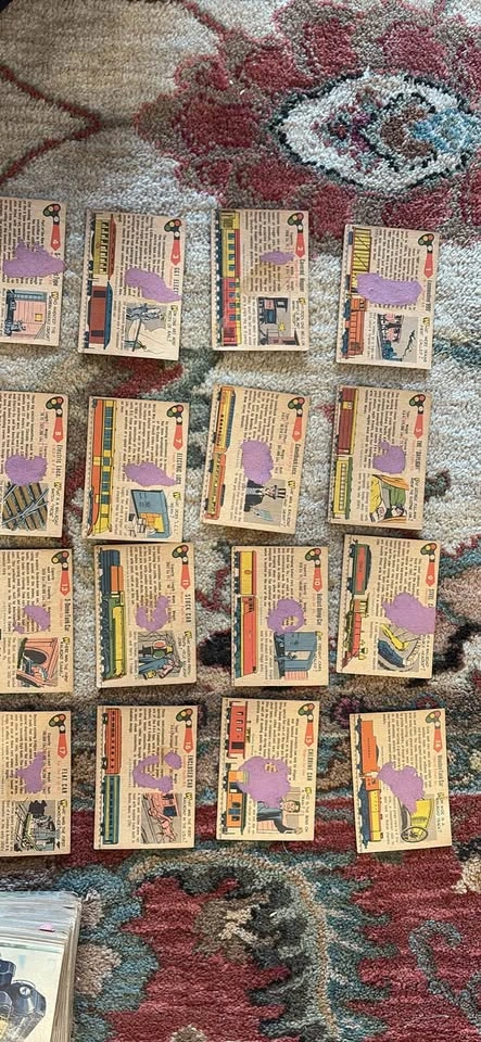 1955 Topps Rails & Sails trading card set - photo 4