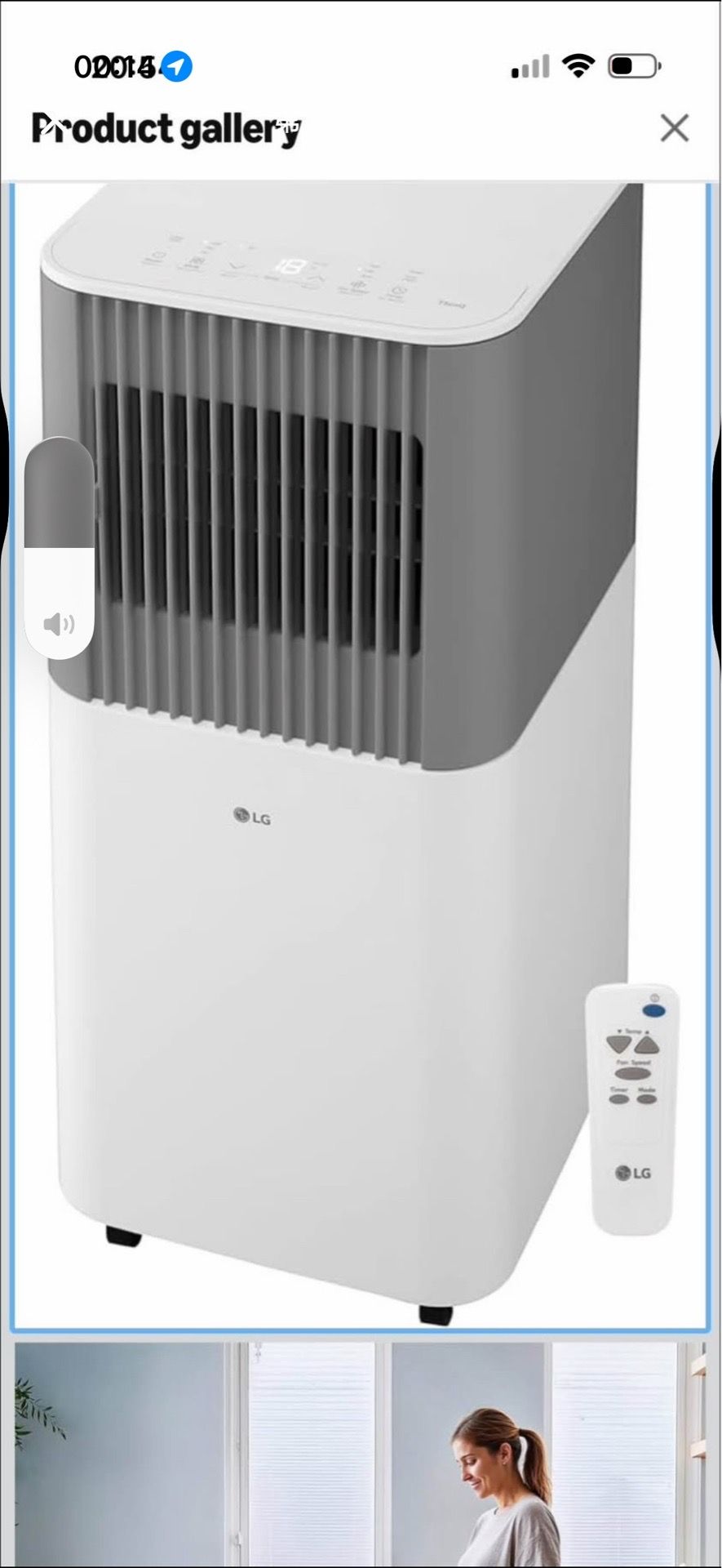 LG 5,000 BTU Portable Air Conditioner
