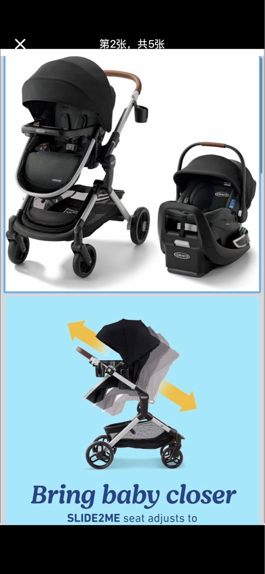 Graco Modes Nest 3-in-1 Travel System with SnugRide - photo 2