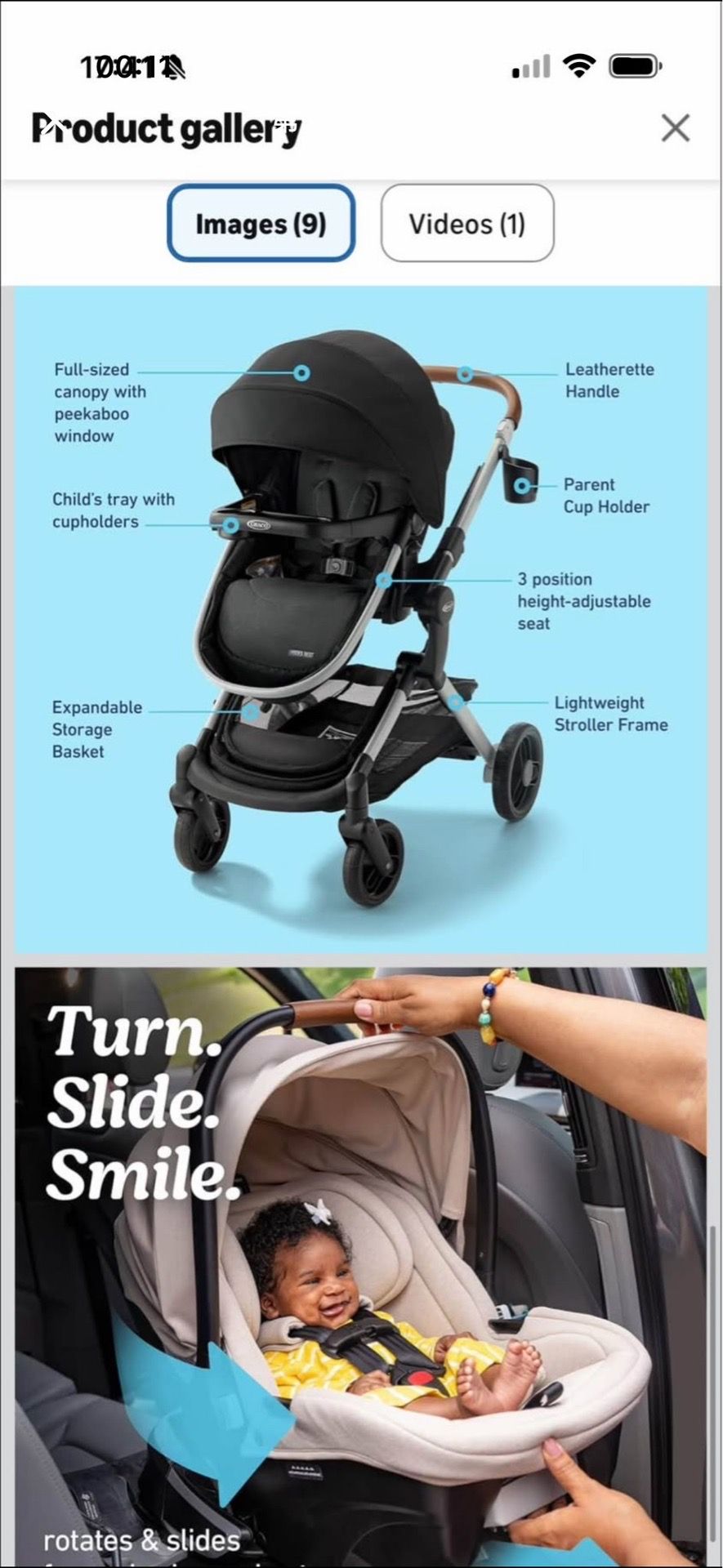 Graco Modes Nest 3-in-1 Travel System with SnugRide - photo 3
