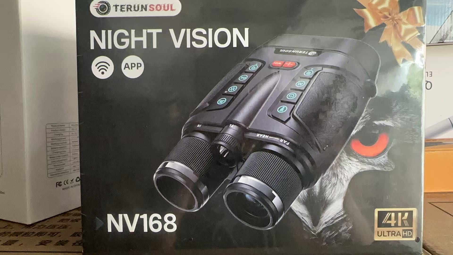 Night Vision Binoculars, 4K Full-Color Night Vision