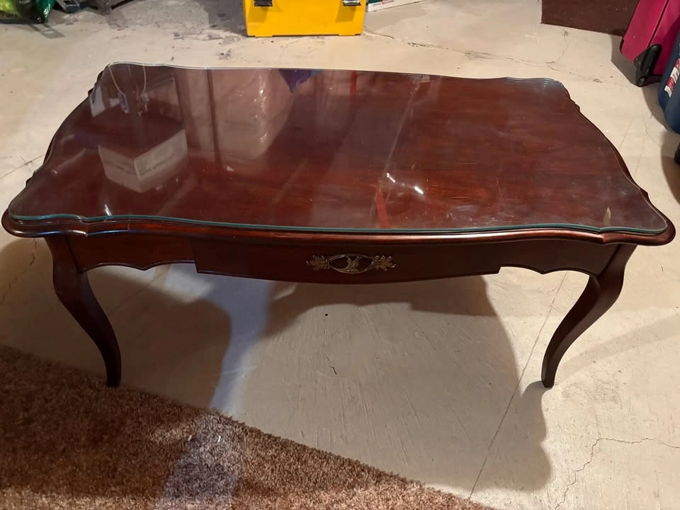 Vintage coffee table, Queen Anne style/ French provincial - photo 2