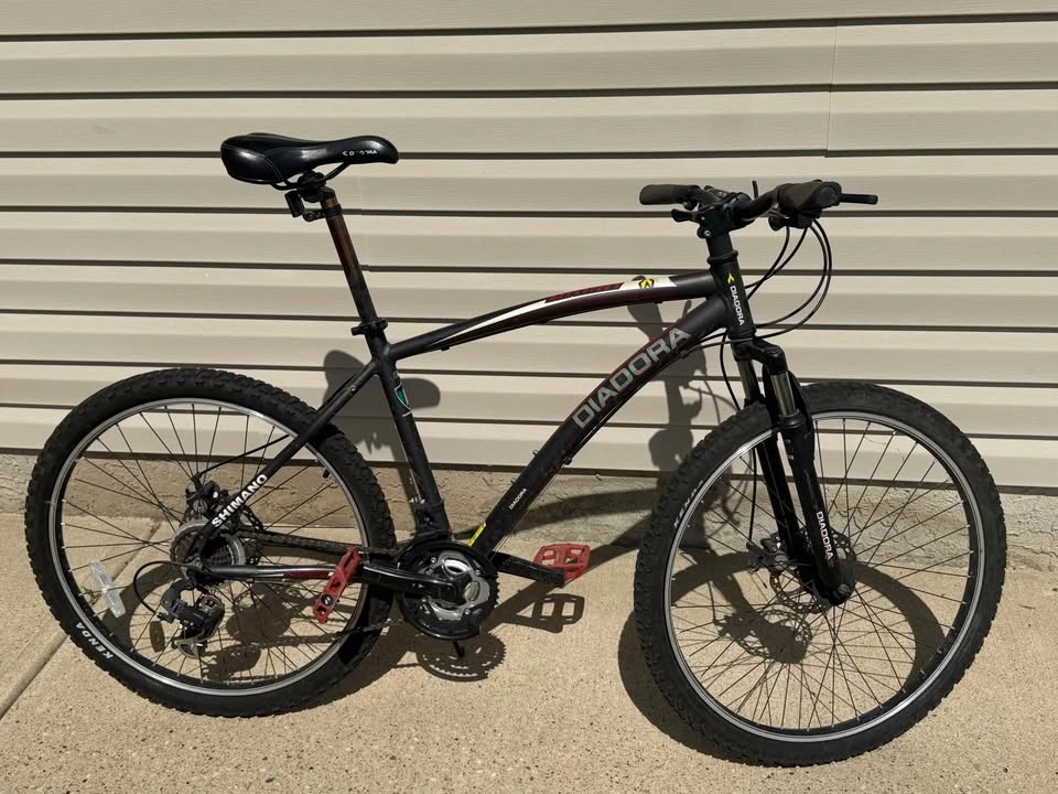 18” diadora aluminum adult mountain bike - photo 2