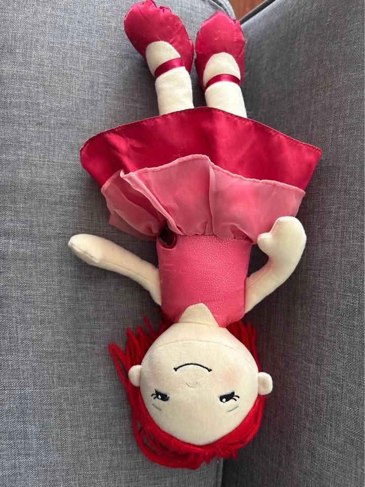 2015 Nat&Jules Red Ruby July Birthstone 12” Doll Plush - photo 4