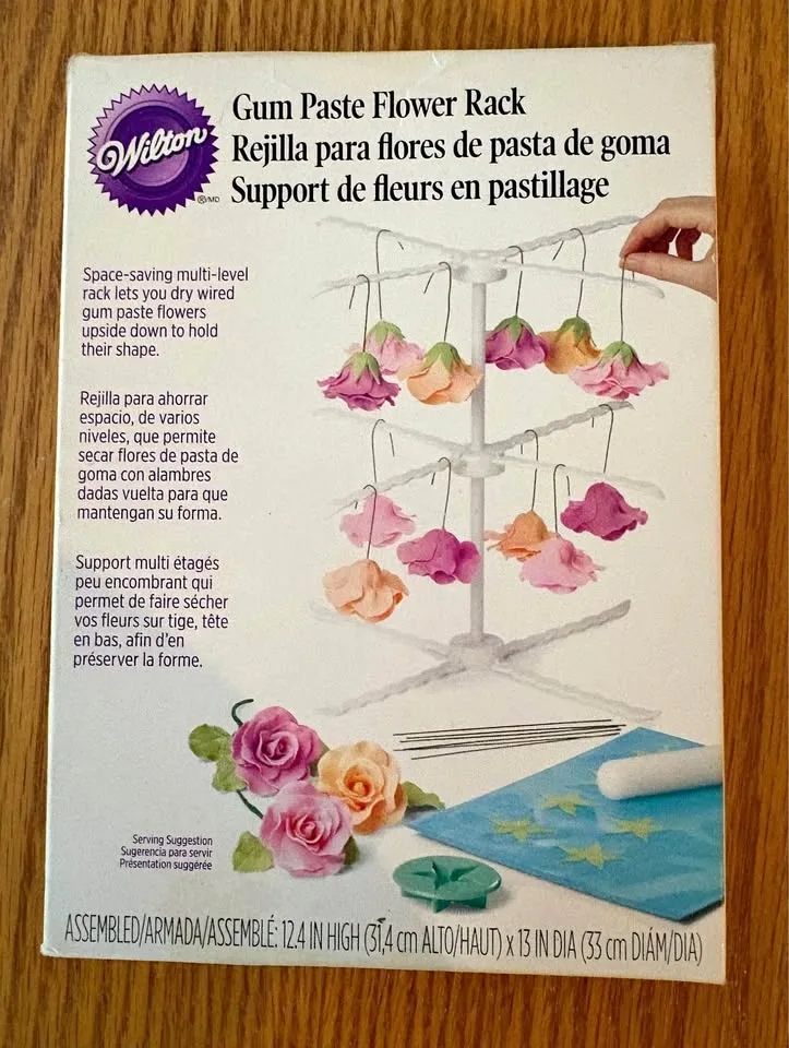 NEW Wilton Gum Paste Flower Rack