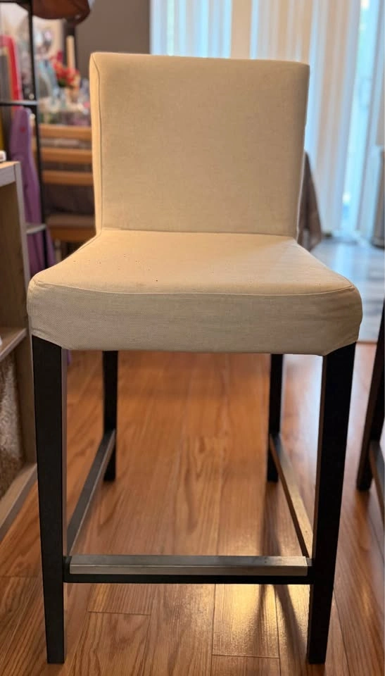 IKEA HENRIKSDAL Upholstered Bar Stools - Set of 2 - photo 2