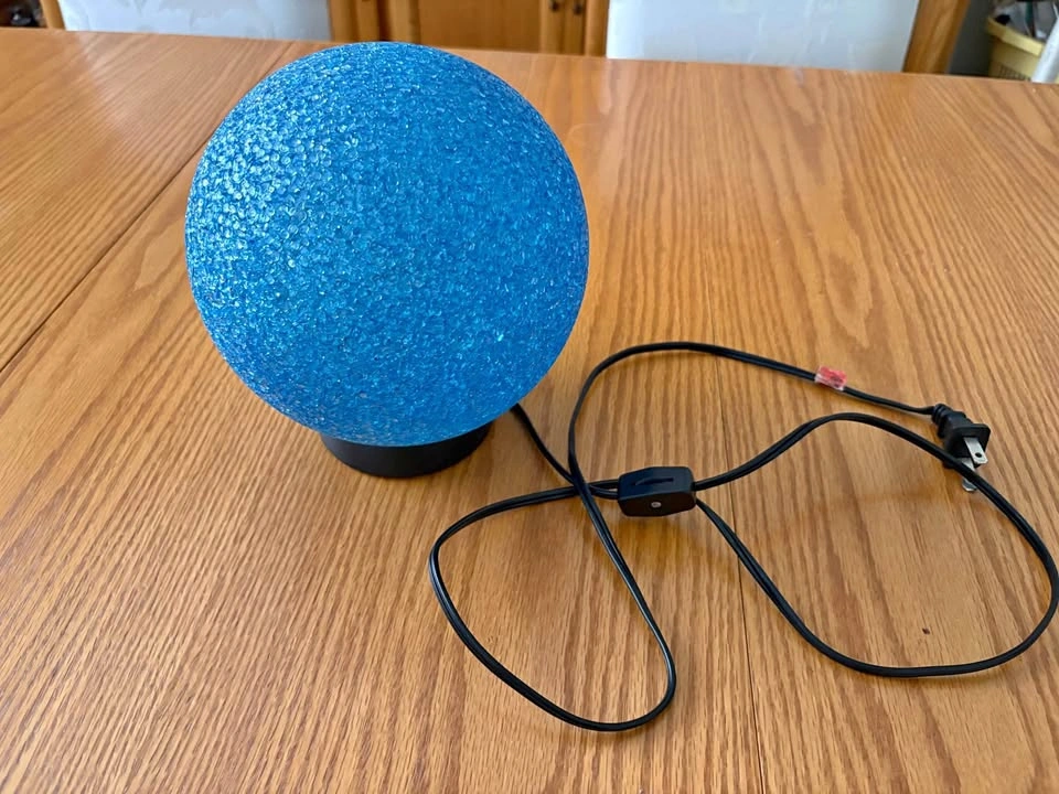 Blue Ball lamp