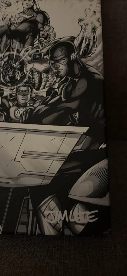 Paladone Batman Luminart light up canvas DC Comics Jim Lee - photo 2