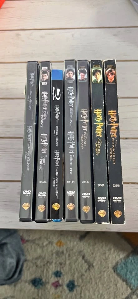 Harry Potter Movie Collection DVDs Blu-ray