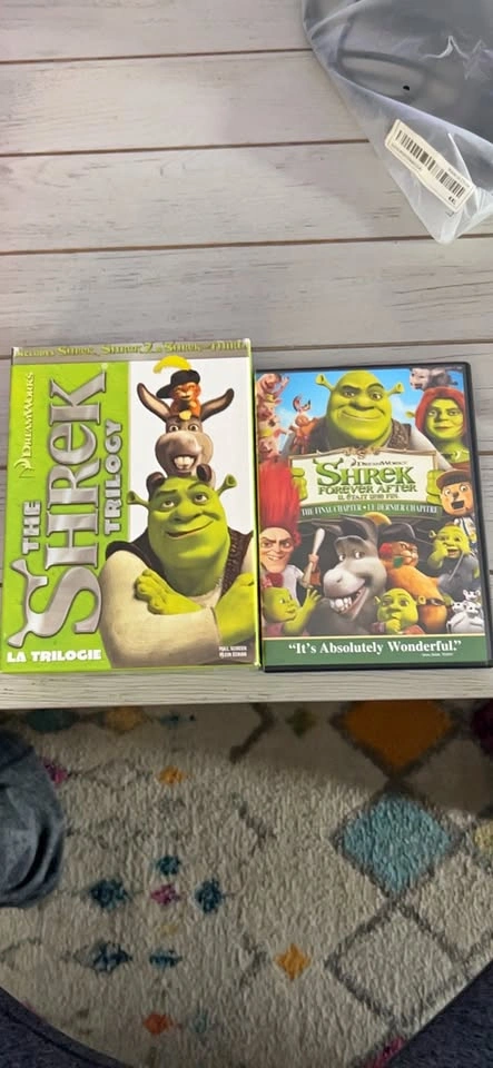 Shrek DVDs
