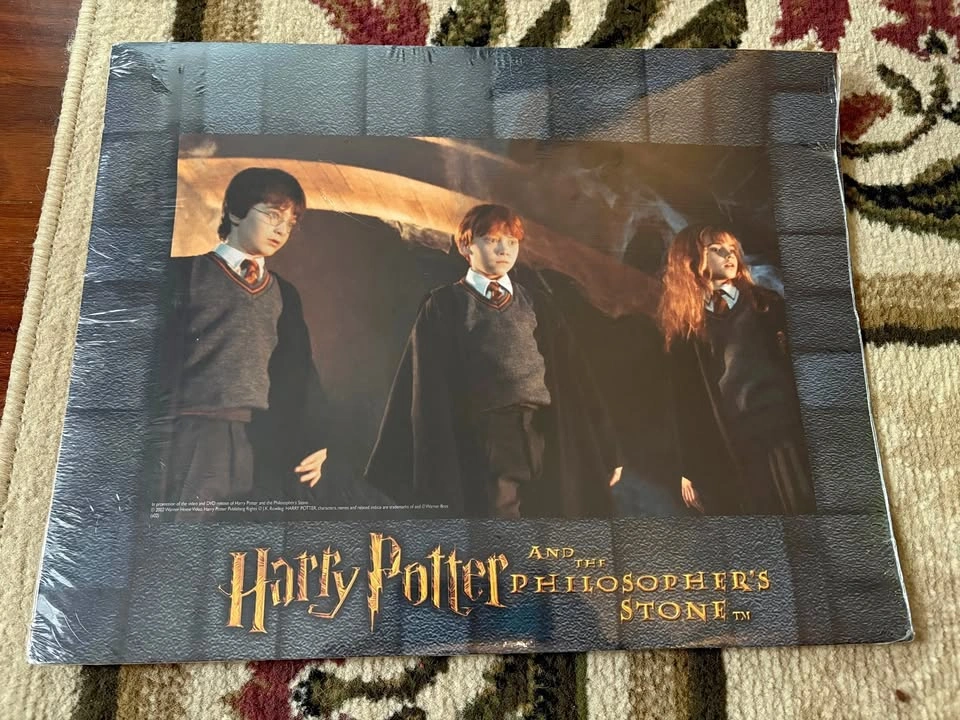 2002 Harry Potter and the Philosophers Stone Promo Poster