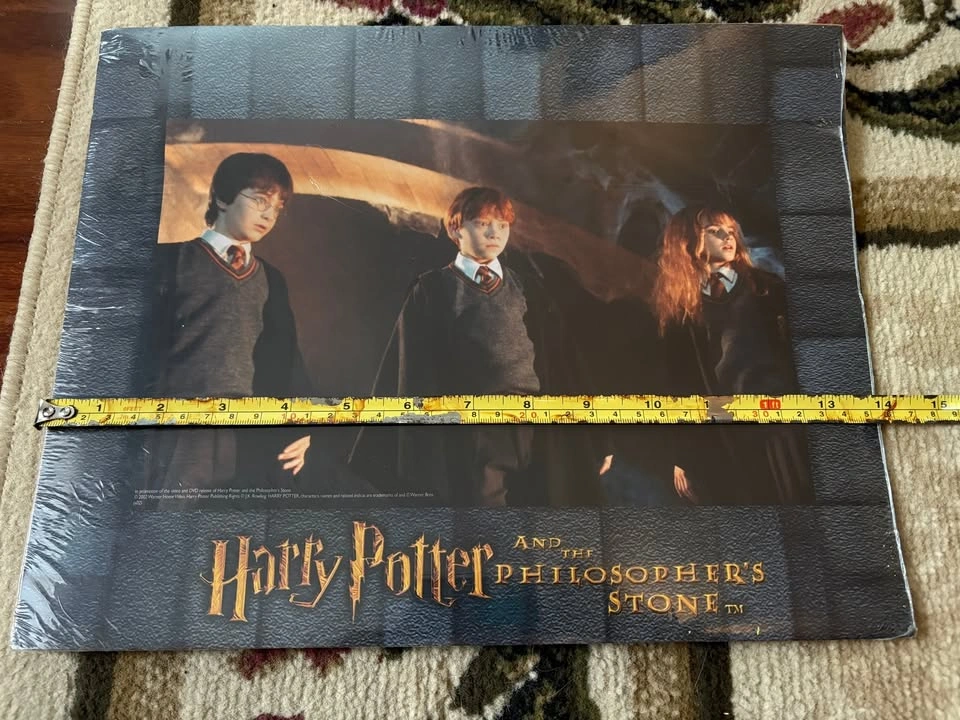 2002 Harry Potter and the Philosophers Stone Promo Poster - photo 4
