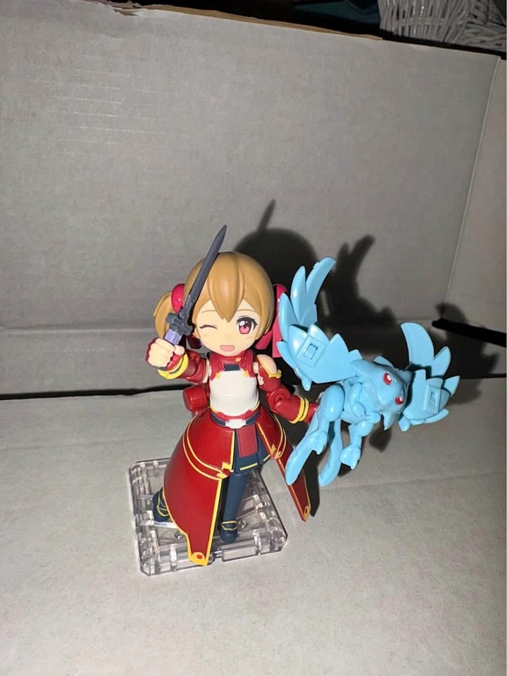 Sword Art online Desktop Army Silica figure with Pina