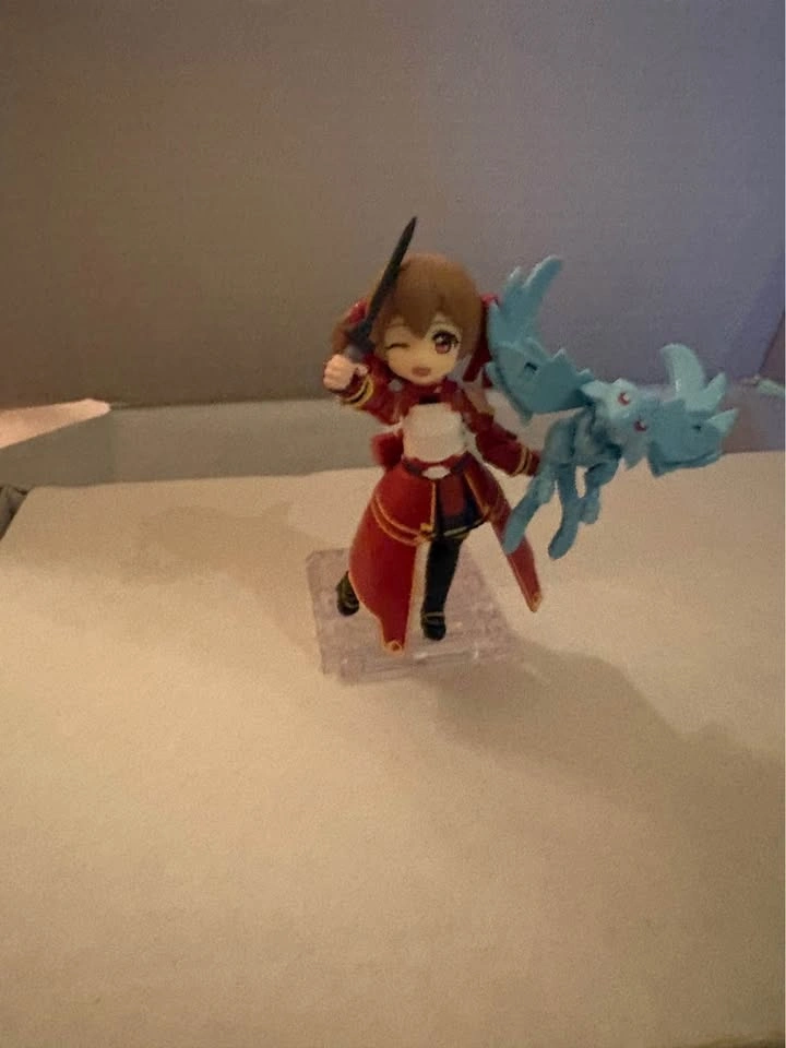 Sword Art online Desktop Army Silica figure with Pina - photo 5