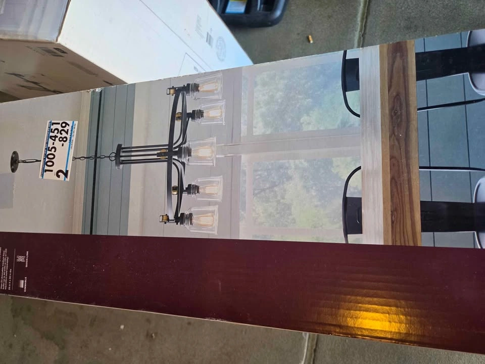 $90 Home Decorations 30in 5 light chandelier - photo 2