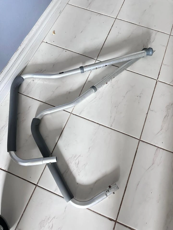 Toilet assist safety rails for elders - photo 2