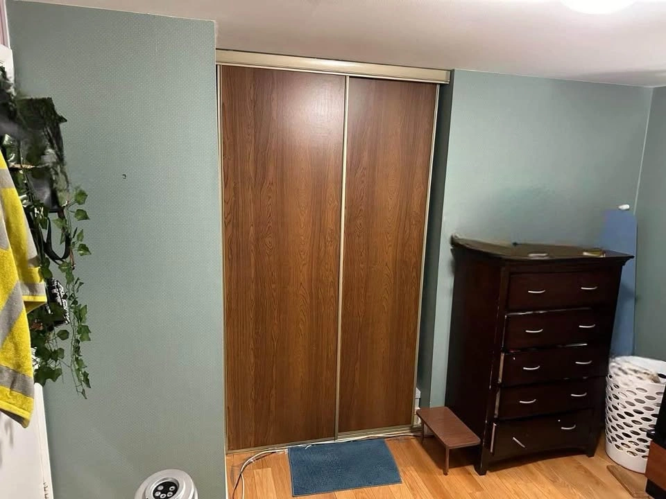 A semi furnished private room for rent