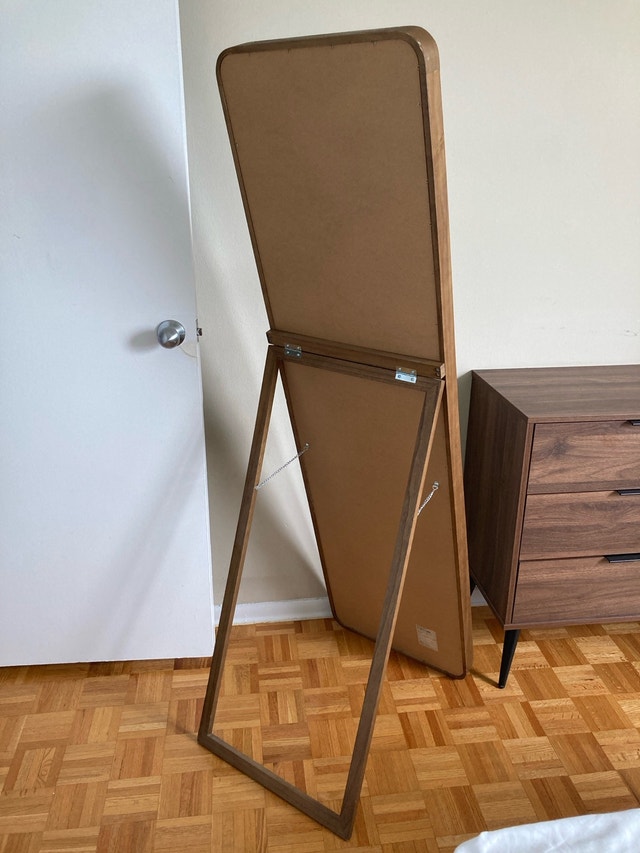 Structube Kyushu Wood Framed Floor Mirror - photo 4