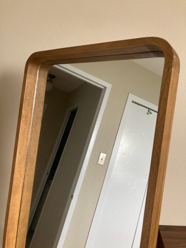 Structube Kyushu Wood Framed Floor Mirror - photo 5