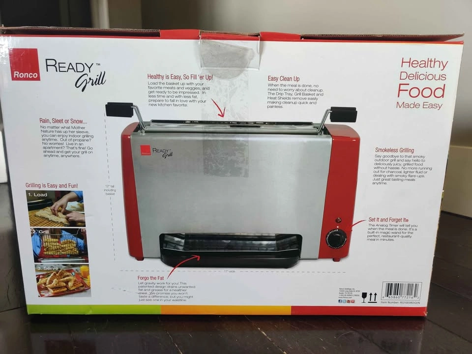 Ronco Ready Grill, Black - photo 2