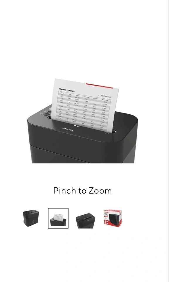 Staples Mailmate 12-Sheet Micro-Cut Shredder - photo 2